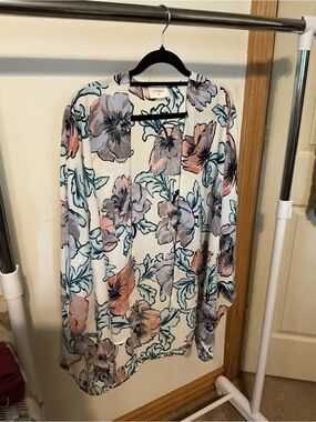 🙋🏻‍♀️EVERLY PASTEL FLORAL OPEN KIMONO